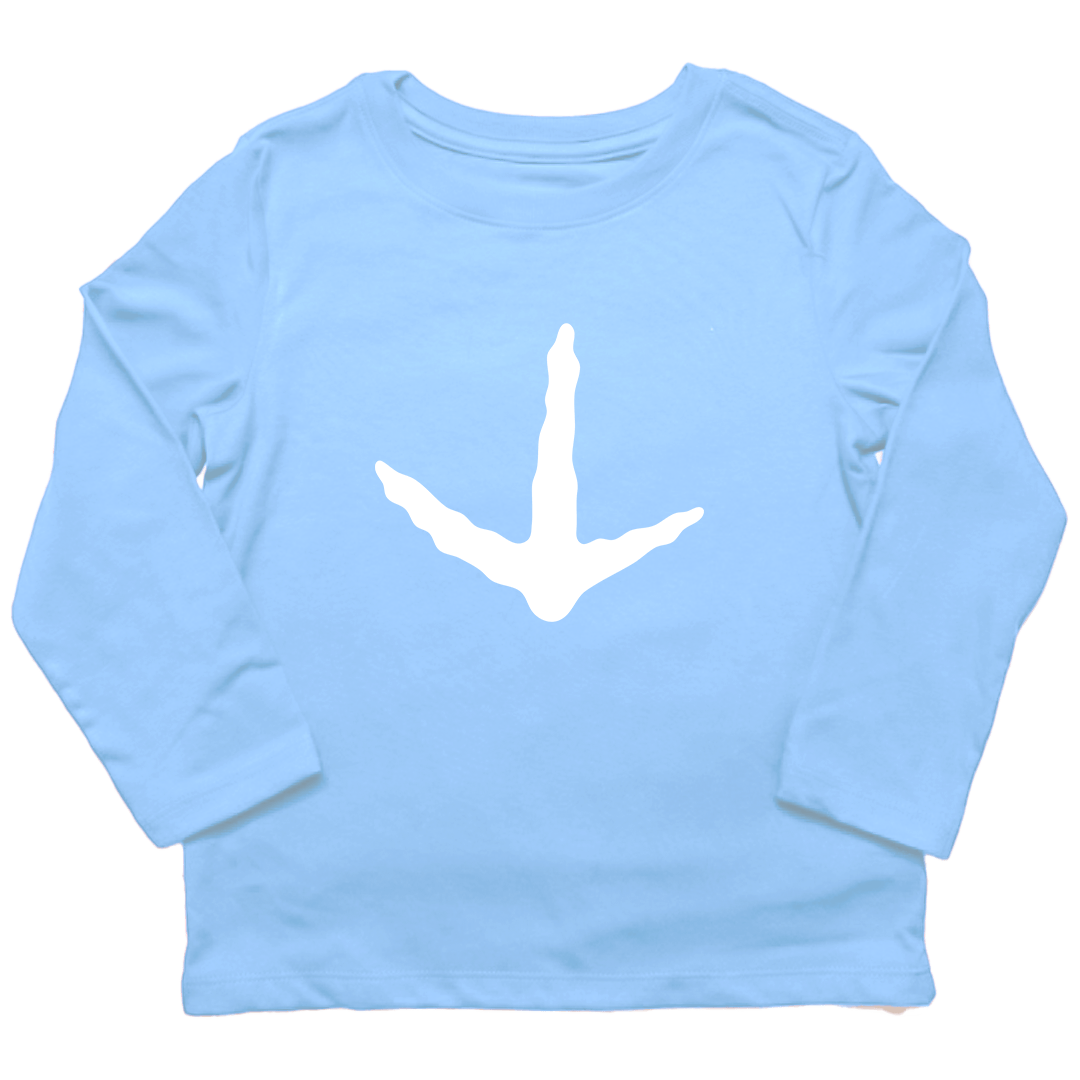 Turkey Toes Toddler Long Sleeve Tee - Muddy Boots Clothing - Long Sleeve Tee