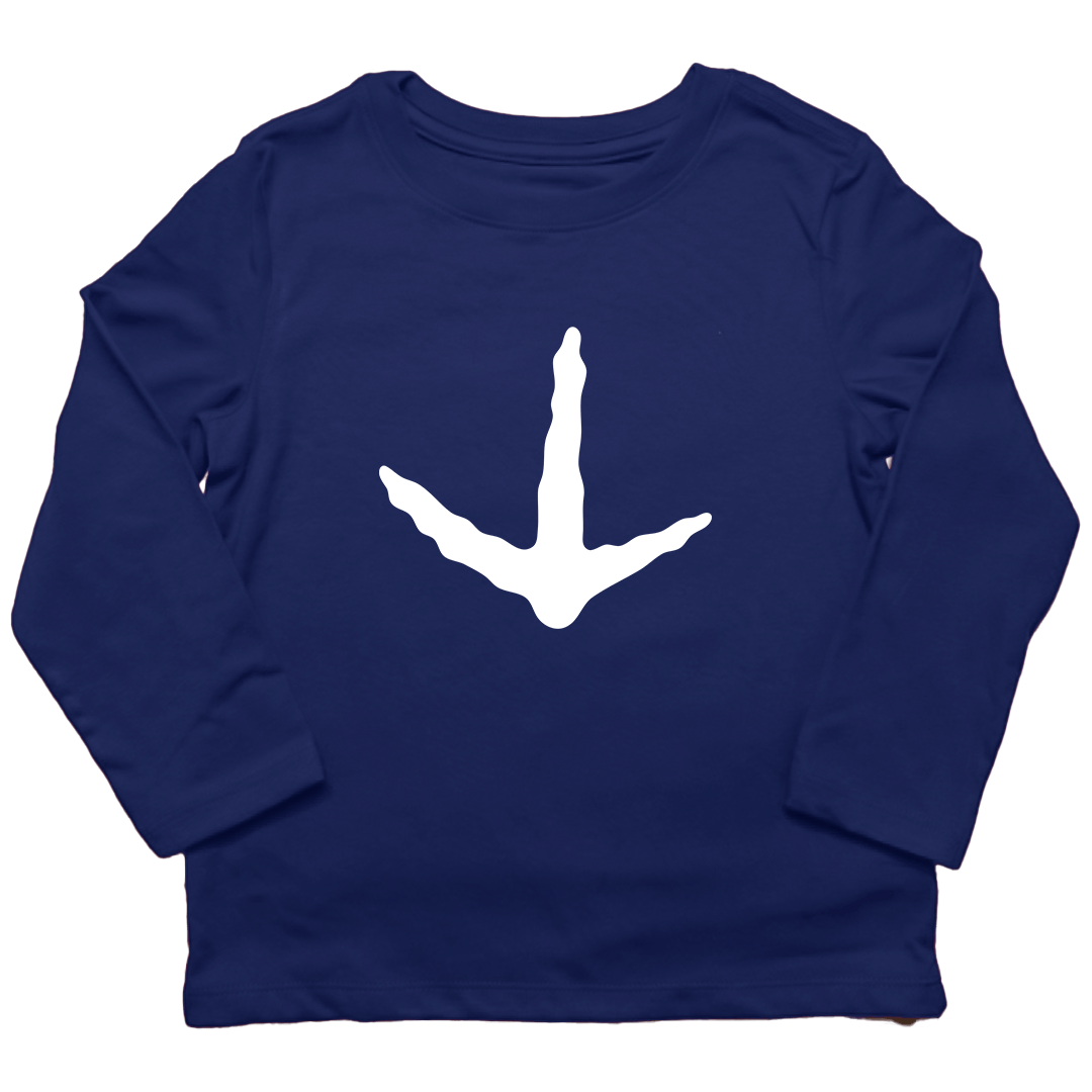 Turkey Toes Toddler Long Sleeve Tee - Muddy Boots Clothing - Long Sleeve Tee