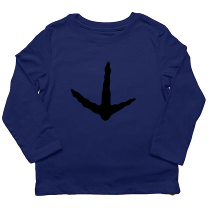 Turkey Toes Toddler Long Sleeve Tee - Muddy Boots Clothing - Long Sleeve Tee