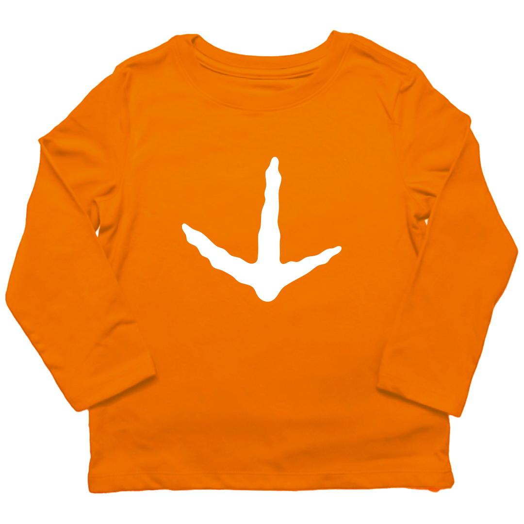 Turkey Toes Toddler Long Sleeve Tee - Muddy Boots Clothing - Long Sleeve Tee