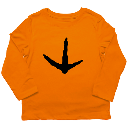 Turkey Toes Toddler Long Sleeve Tee - Muddy Boots Clothing - Long Sleeve Tee