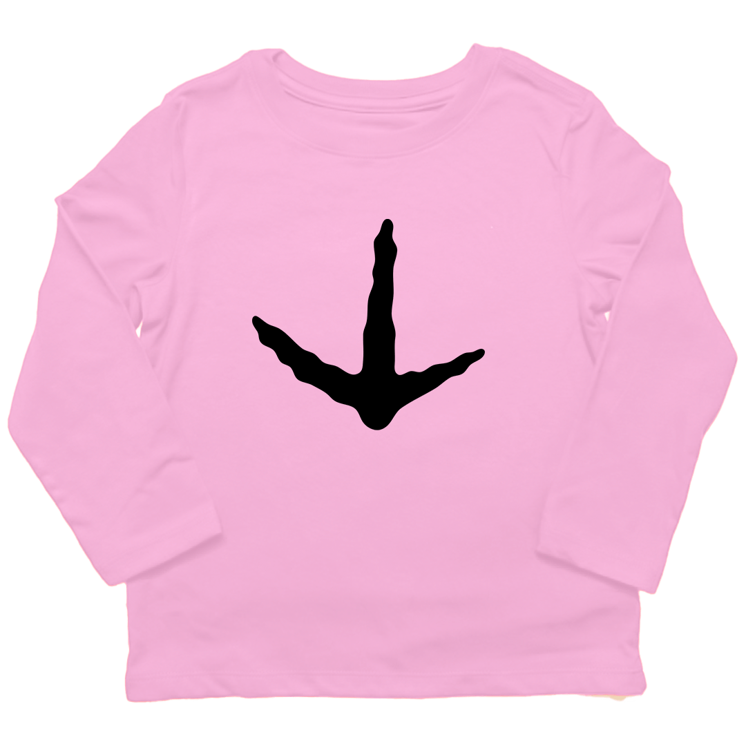 Turkey Toes Toddler Long Sleeve Tee - Muddy Boots Clothing - Long Sleeve Tee