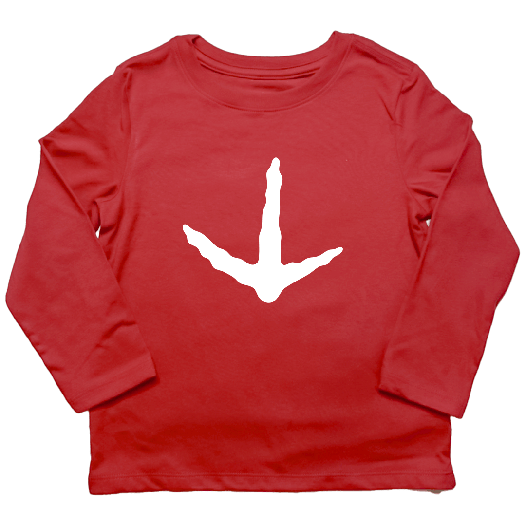 Turkey Toes Toddler Long Sleeve Tee - Muddy Boots Clothing - Long Sleeve Tee