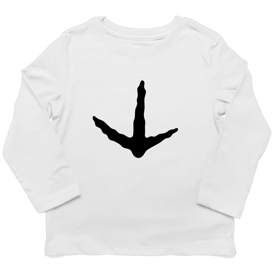 Turkey Toes Toddler Long Sleeve Tee - Muddy Boots Clothing - Long Sleeve Tee