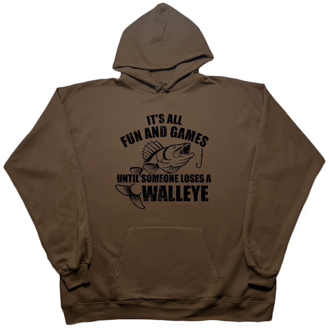 Walleye Games Adult Hoodie - Muddy Boots Clothing - Hoodie