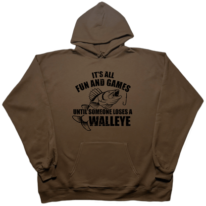 Walleye Games Adult Hoodie - Muddy Boots Clothing - Hoodie