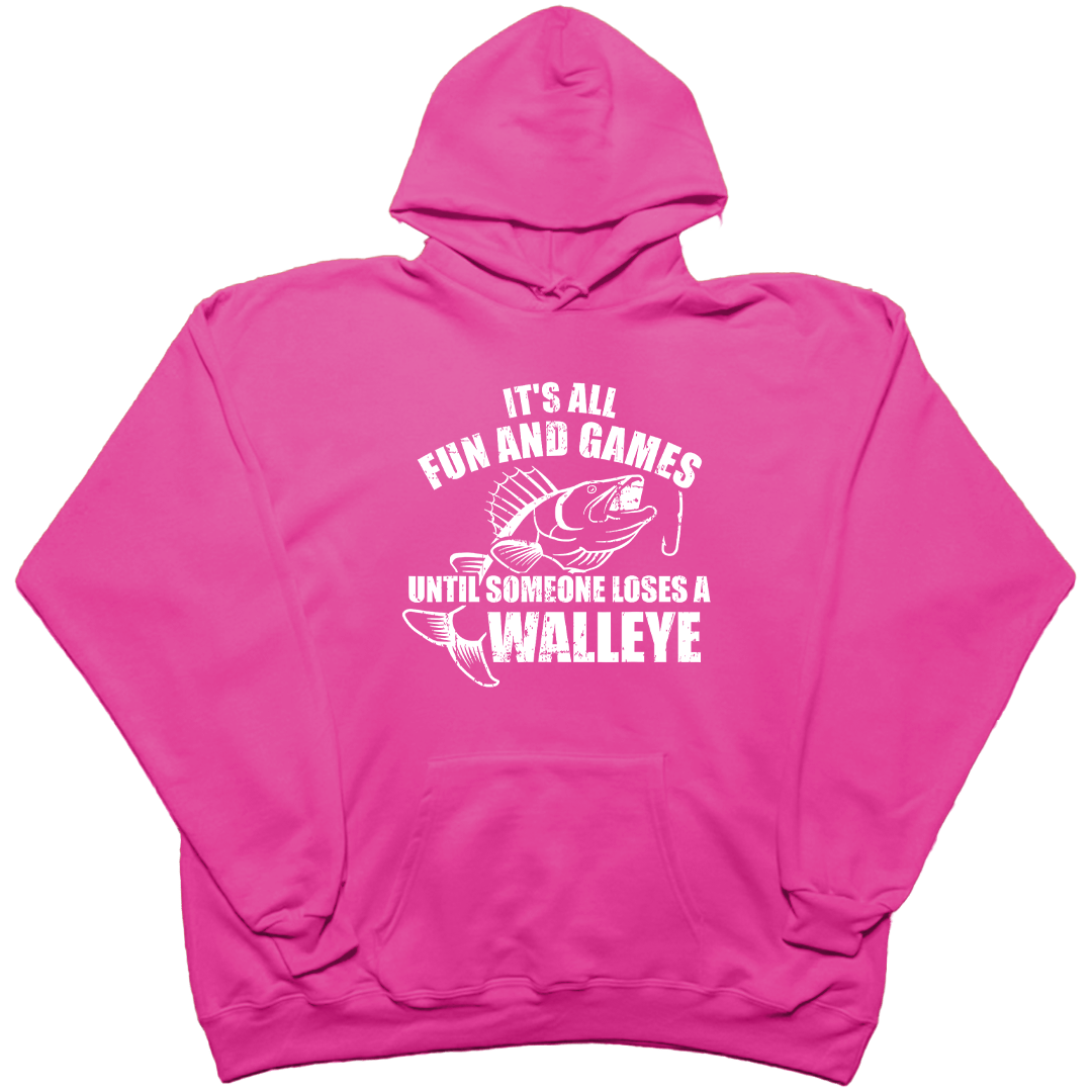 Walleye Games Adult Hoodie - Muddy Boots Clothing - Hoodie
