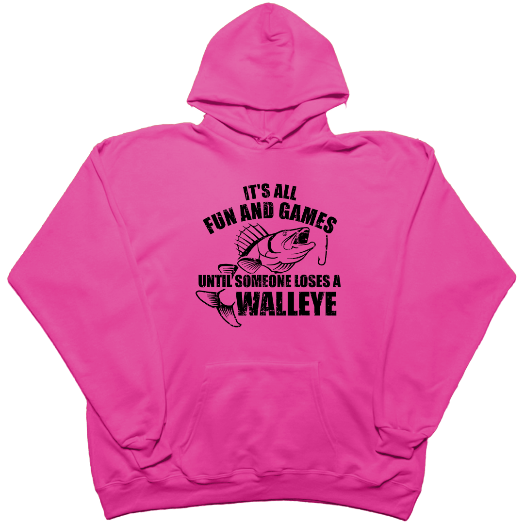 Walleye Games Adult Hoodie - Muddy Boots Clothing - Hoodie