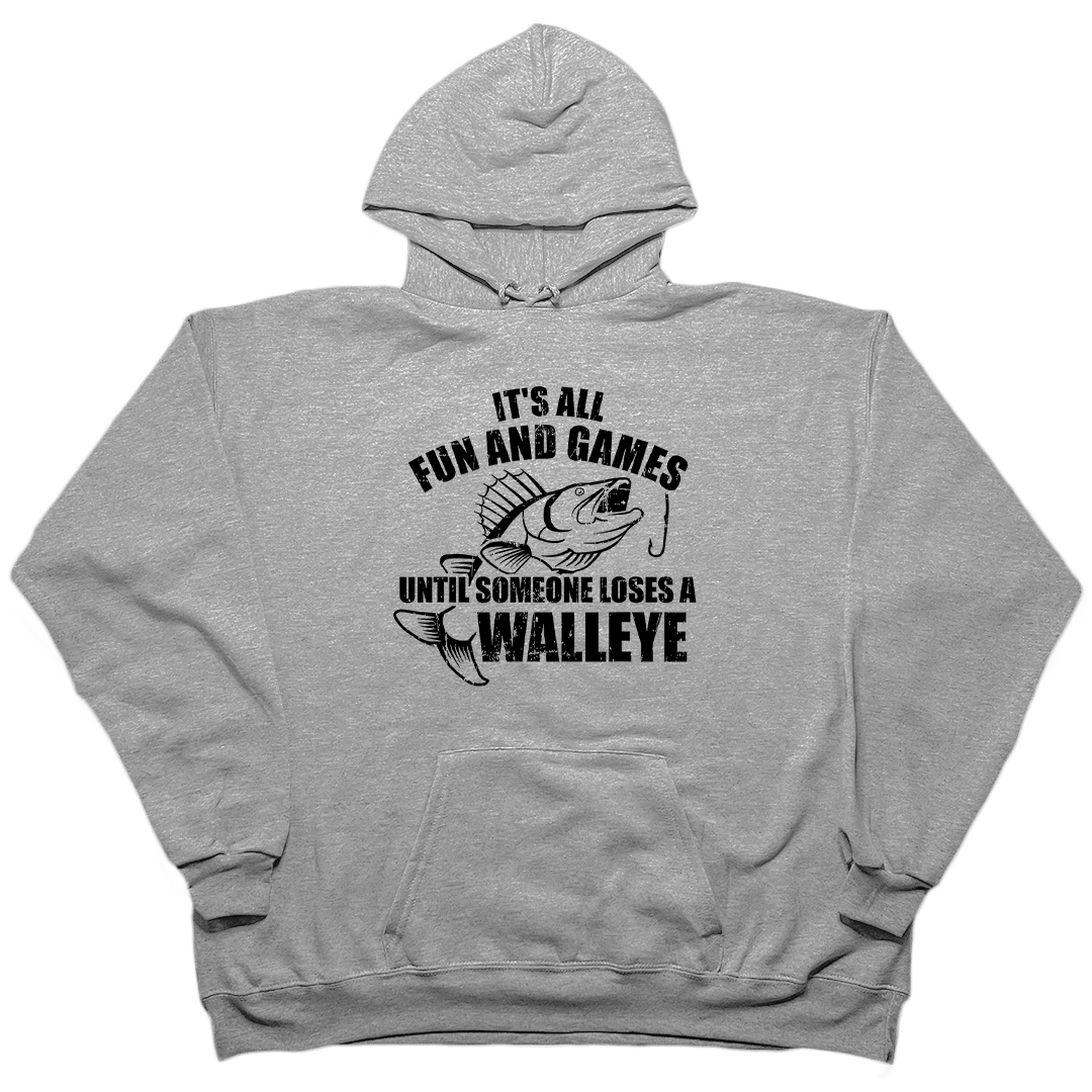 Walleye Games Adult Hoodie - Muddy Boots Clothing - Hoodie
