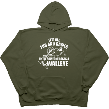 Walleye Games Adult Hoodie - Muddy Boots Clothing - Hoodie
