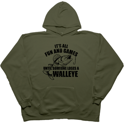 Walleye Games Adult Hoodie - Muddy Boots Clothing - Hoodie