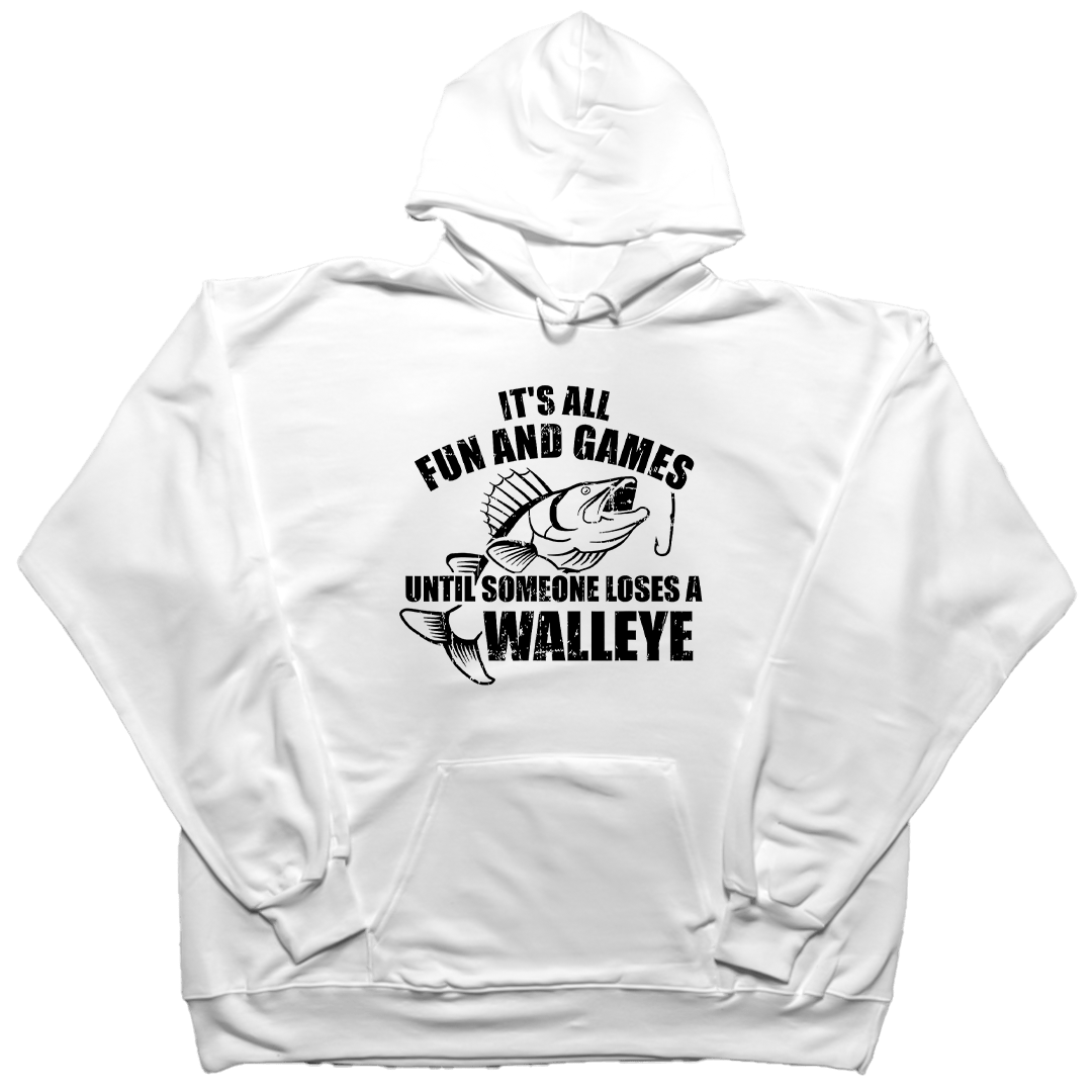 Walleye Games Adult Hoodie - Muddy Boots Clothing - Hoodie