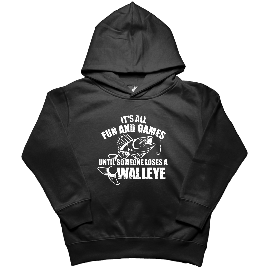 Walleye Games Toddler Hoodie - Muddy Boots Clothing - Hoodie