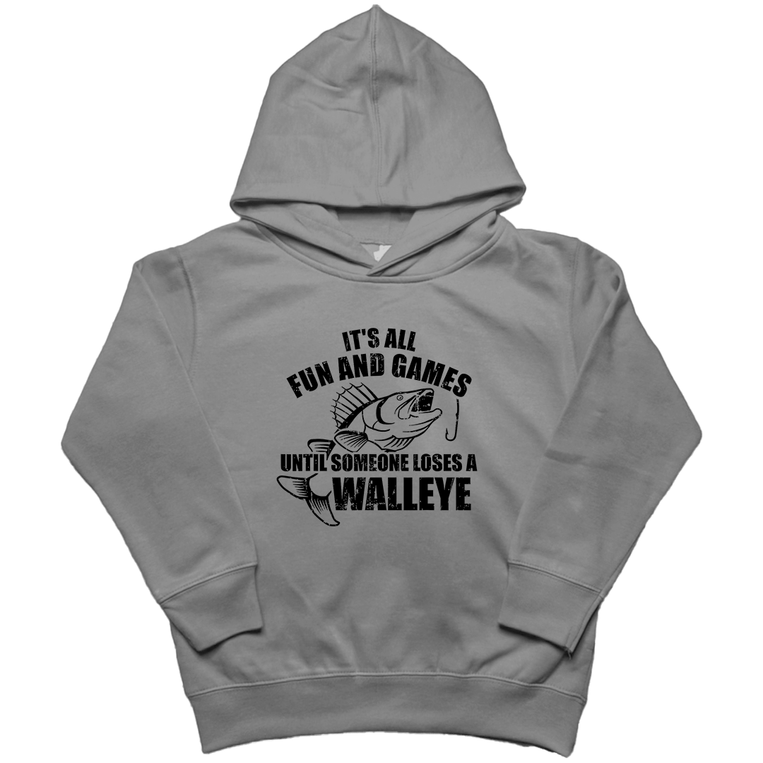 Walleye Games Toddler Hoodie - Muddy Boots Clothing - Hoodie