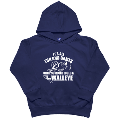 Walleye Games Toddler Hoodie - Muddy Boots Clothing - Hoodie