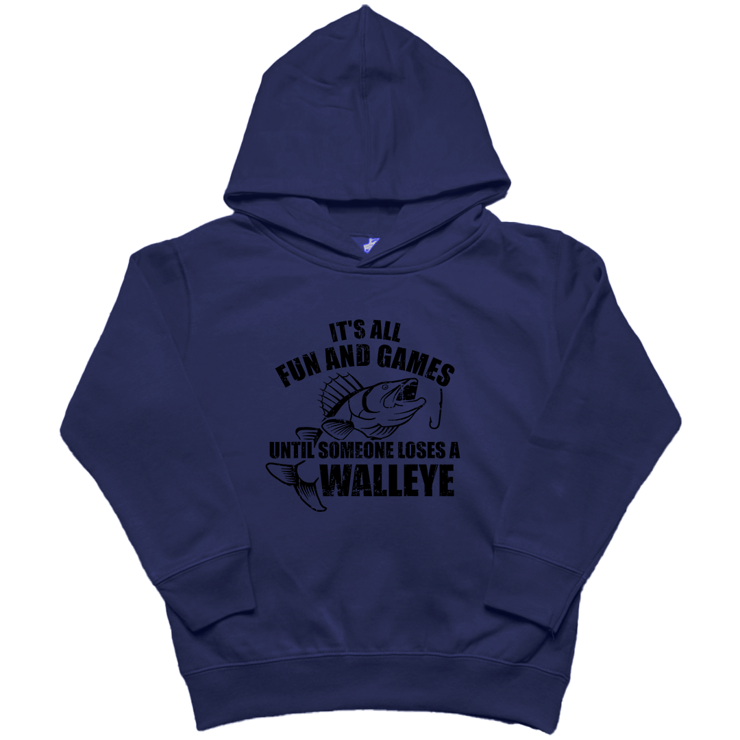 Walleye Games Toddler Hoodie - Muddy Boots Clothing - Hoodie