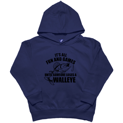 Walleye Games Toddler Hoodie - Muddy Boots Clothing - Hoodie