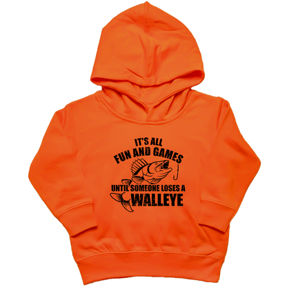 Walleye Games Toddler Hoodie - Muddy Boots Clothing - Hoodie
