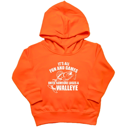 Walleye Games Toddler Hoodie - Muddy Boots Clothing - Hoodie