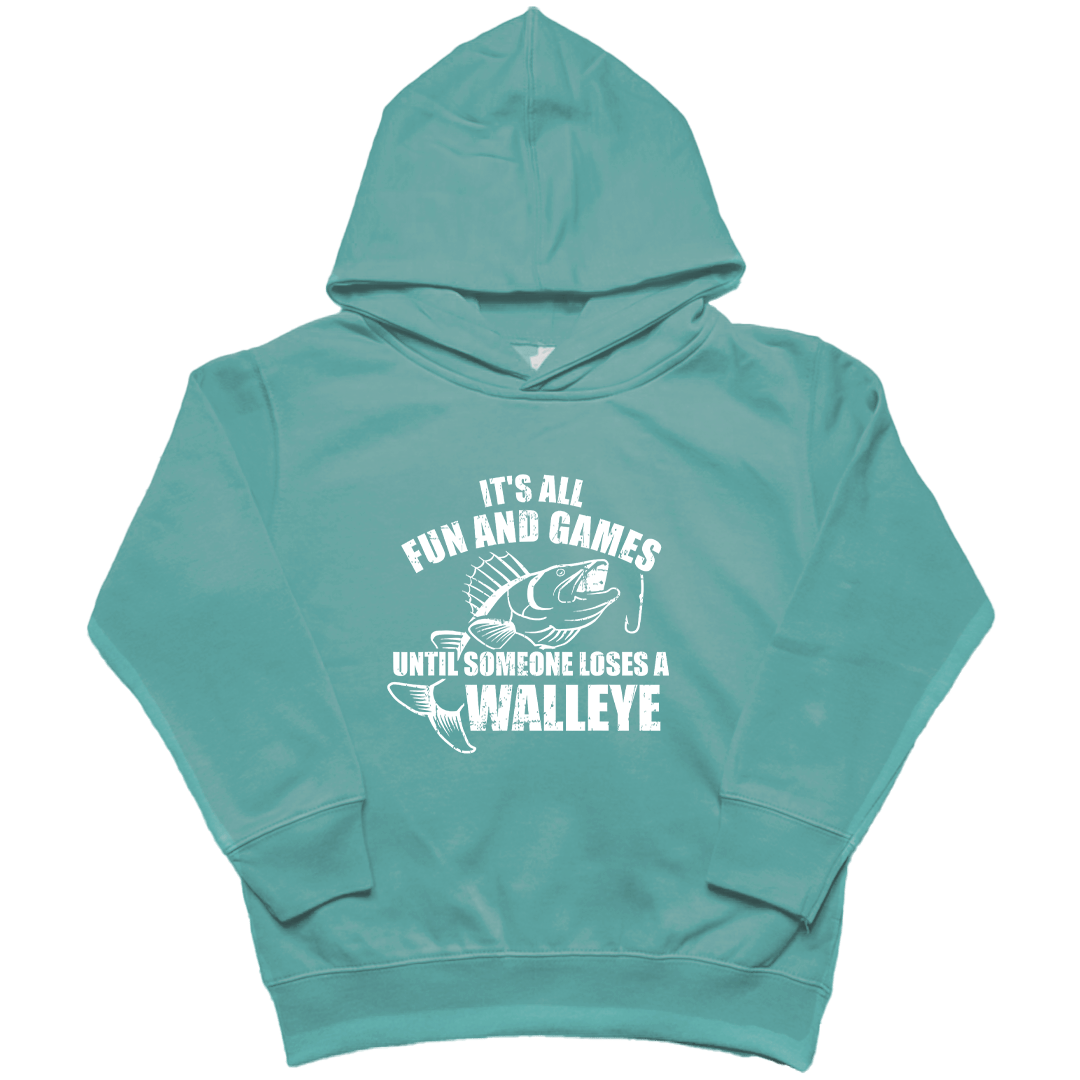 Walleye Games Toddler Hoodie - Muddy Boots Clothing - Hoodie