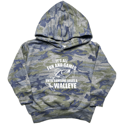 Walleye Games Toddler Hoodie - Muddy Boots Clothing - Hoodie