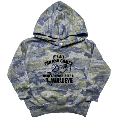 Walleye Games Toddler Hoodie - Muddy Boots Clothing - Hoodie