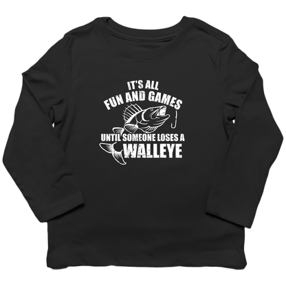 Walleye Games Toddler Long Sleeve Tee - Muddy Boots Clothing - Long Sleeve Tee