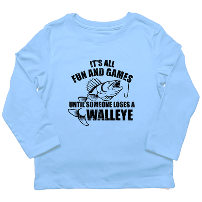 Walleye Games Toddler Long Sleeve Tee - Muddy Boots Clothing - Long Sleeve Tee