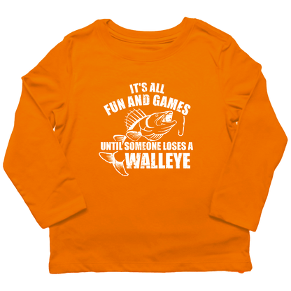 Walleye Games Toddler Long Sleeve Tee - Muddy Boots Clothing - Long Sleeve Tee