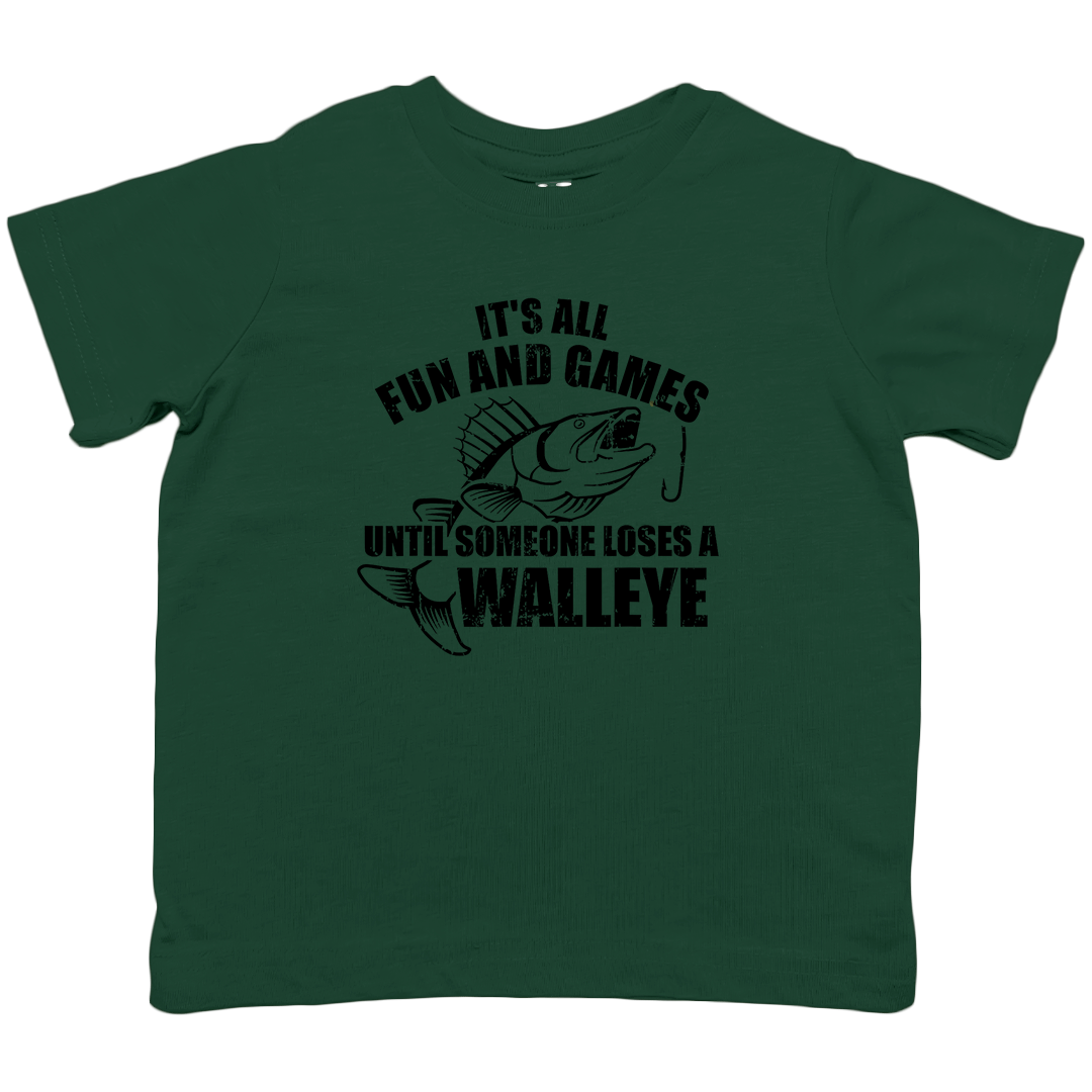 Walleye Games Toddler Tee - Muddy Boots Clothing - T-Shirt