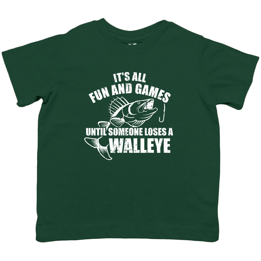 Walleye Games Toddler Tee - Muddy Boots Clothing - T-Shirt