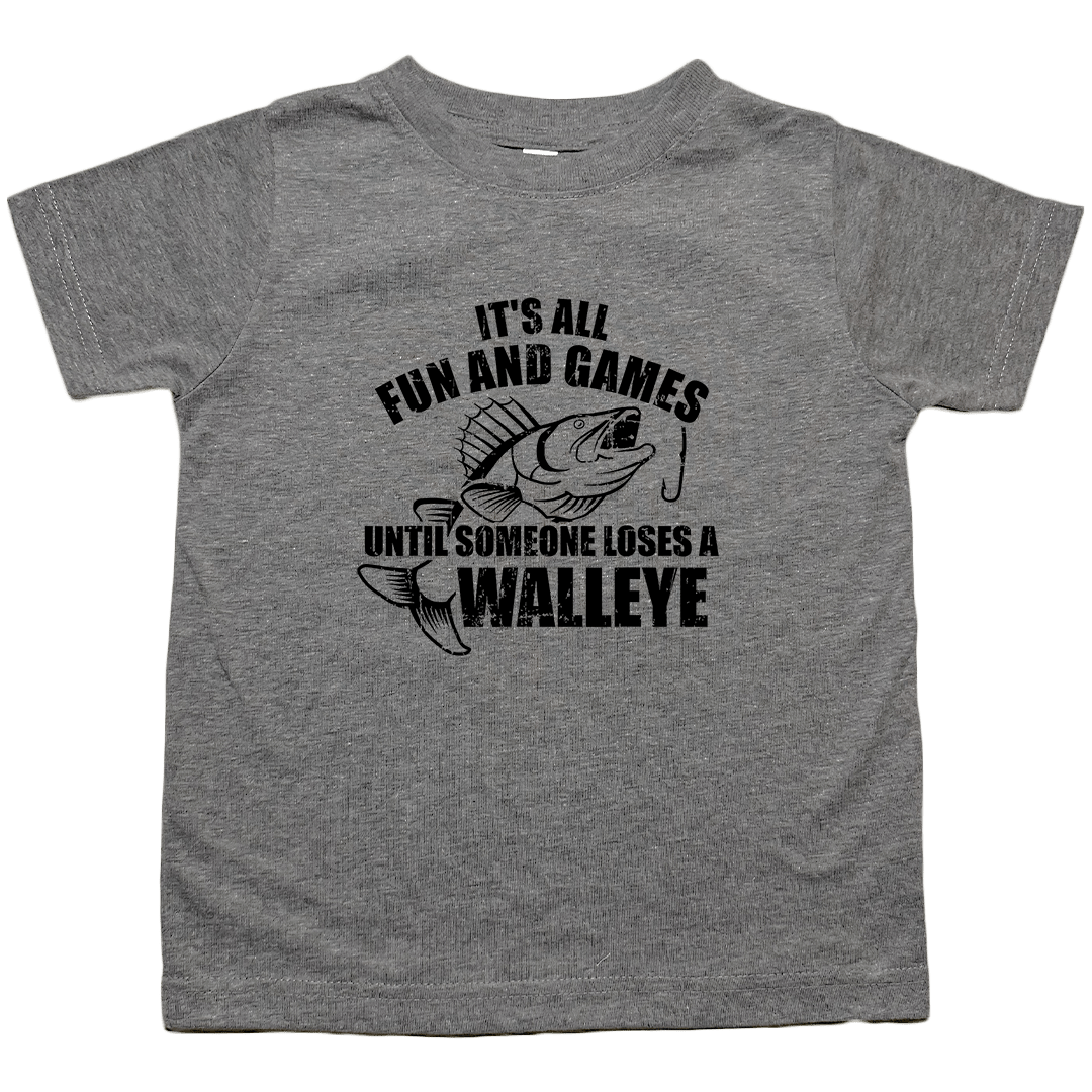 Walleye Games Toddler Tee - Muddy Boots Clothing - T-Shirt