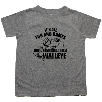 Walleye Games Toddler Tee - Muddy Boots Clothing - T-Shirt
