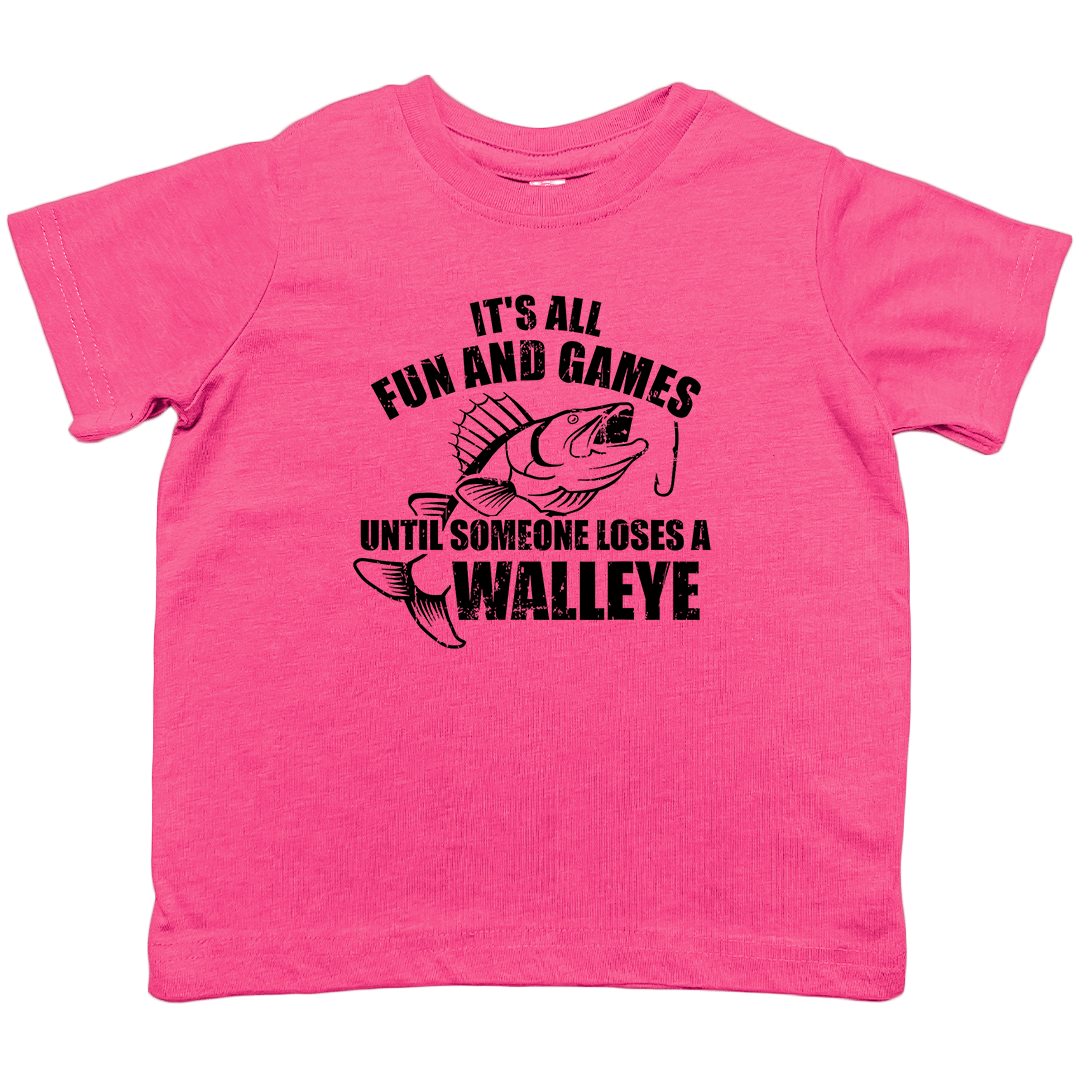 Walleye Games Toddler Tee - Muddy Boots Clothing - T-Shirt
