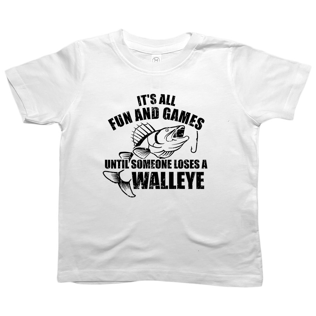 Walleye Games Toddler Tee - Muddy Boots Clothing - T-Shirt