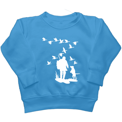 Waterfowl Magic Kids Crew Neck Sweatshirt - Muddy Boots Clothing - Crew Neck Sweatshirt
