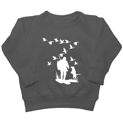 Waterfowl Magic Kids Crew Neck Sweatshirt - Muddy Boots Clothing - Crew Neck Sweatshirt