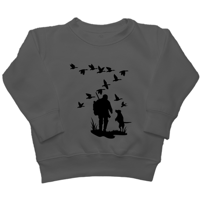 Waterfowl Magic Kids Crew Neck Sweatshirt - Muddy Boots Clothing - Crew Neck Sweatshirt
