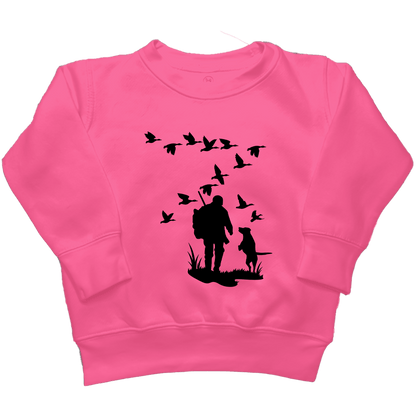 Waterfowl Magic Kids Crew Neck Sweatshirt - Muddy Boots Clothing - Crew Neck Sweatshirt