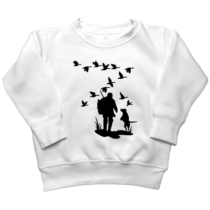 Waterfowl Magic Kids Crew Neck Sweatshirt - Muddy Boots Clothing - Crew Neck Sweatshirt