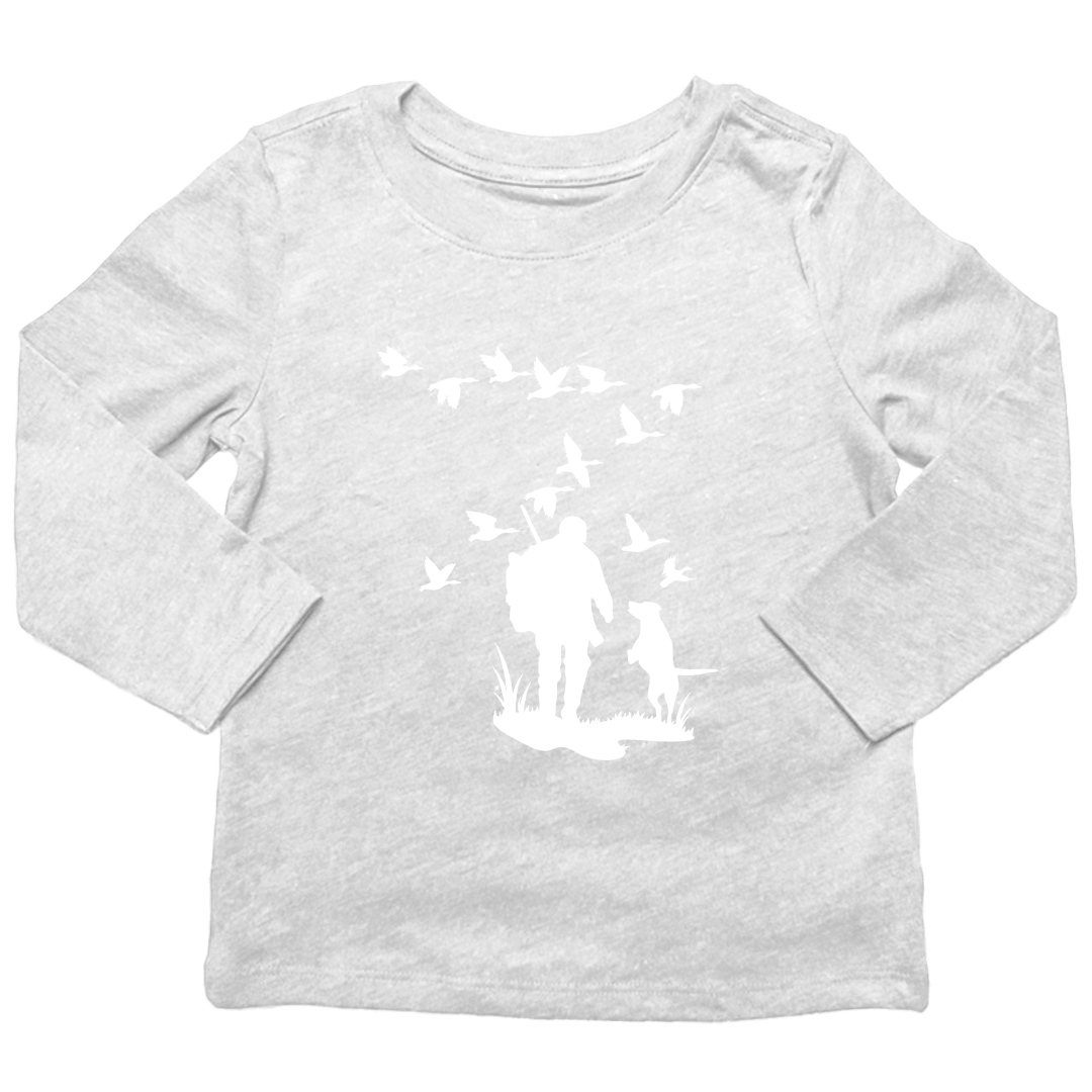 Waterfowl Magic Toddler Long Sleeve Tee - Muddy Boots Clothing - Long Sleeve Tee