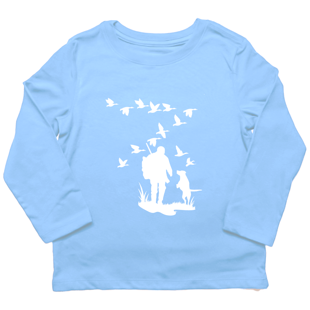 Waterfowl Magic Toddler Long Sleeve Tee - Muddy Boots Clothing - Long Sleeve Tee