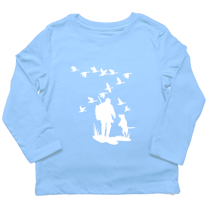 Waterfowl Magic Toddler Long Sleeve Tee - Muddy Boots Clothing - Long Sleeve Tee