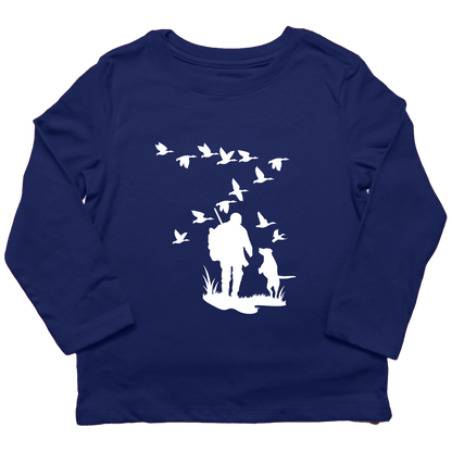 Waterfowl Magic Toddler Long Sleeve Tee - Muddy Boots Clothing - Long Sleeve Tee