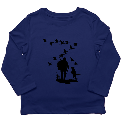 Waterfowl Magic Toddler Long Sleeve Tee - Muddy Boots Clothing - Long Sleeve Tee