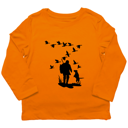 Waterfowl Magic Toddler Long Sleeve Tee - Muddy Boots Clothing - Long Sleeve Tee