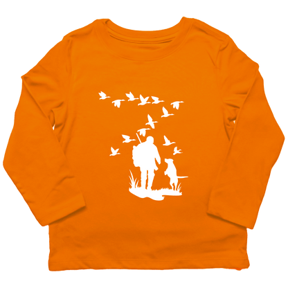Waterfowl Magic Toddler Long Sleeve Tee - Muddy Boots Clothing - Long Sleeve Tee