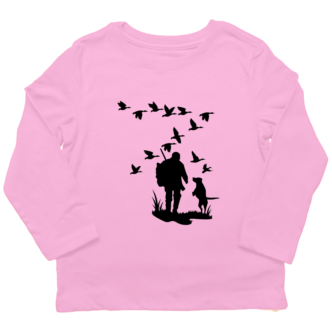 Waterfowl Magic Toddler Long Sleeve Tee - Muddy Boots Clothing - Long Sleeve Tee