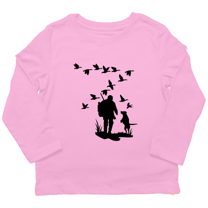 Waterfowl Magic Toddler Long Sleeve Tee - Muddy Boots Clothing - Long Sleeve Tee