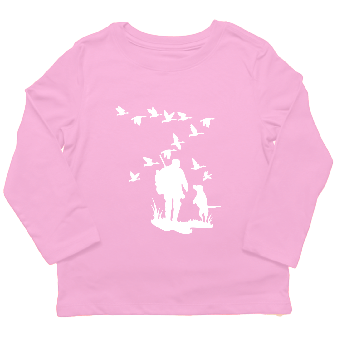 Waterfowl Magic Toddler Long Sleeve Tee - Muddy Boots Clothing - Long Sleeve Tee